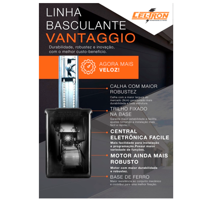 Automatizadores Basculantes | SR sistemas de segurança eletrônica